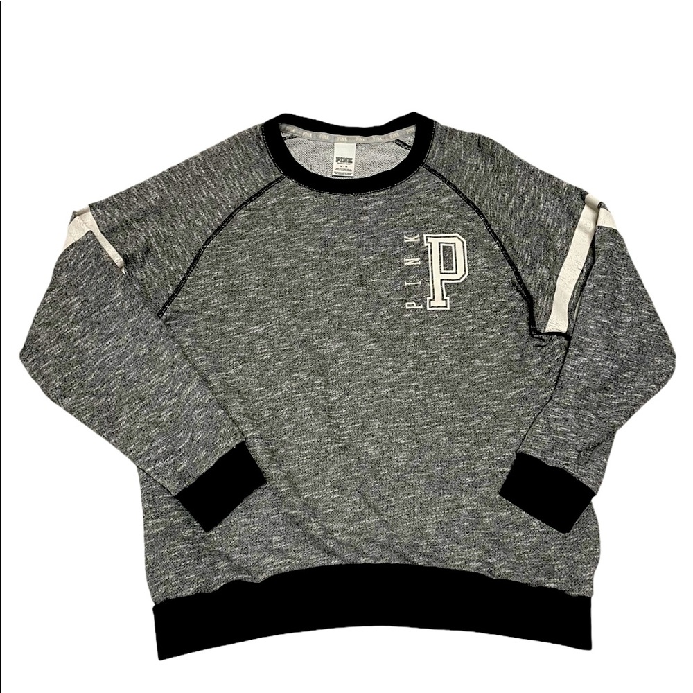 Victoria's Secret PINK marble grey sweatshirt M